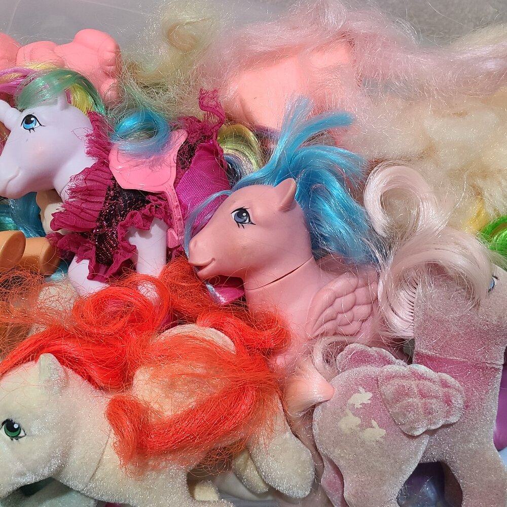Lot of Original My Little Pony Toys